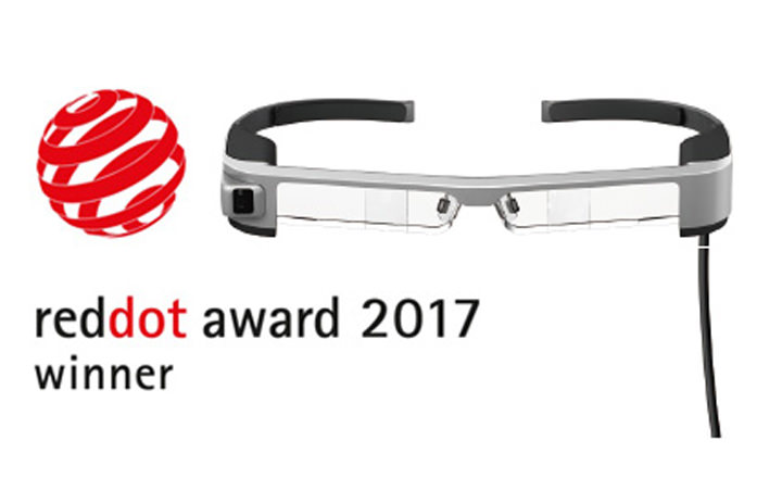 Epson Wins Prestigious Red Dot Award for Moverio BT-300 Smart Glasses