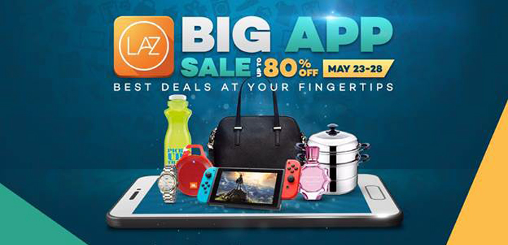 Sale Alert: Shop on the Lazada Mobile App from May 23 to 28