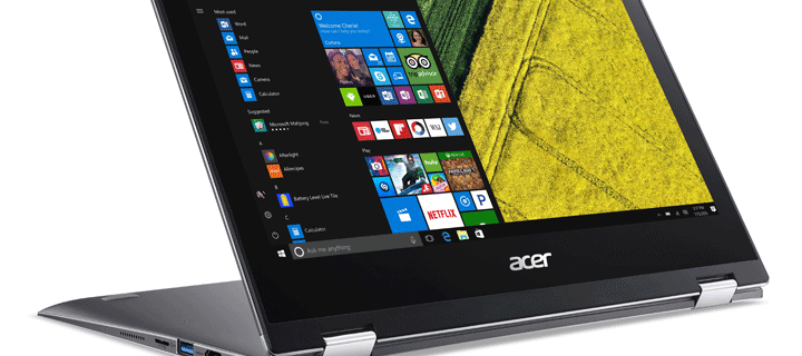 Acer’s New Spin 1 Brings Together Flexible Computing and Sleek Design