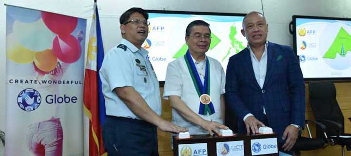 AFP, DICT, Globe provide free mobile services in Marawi City