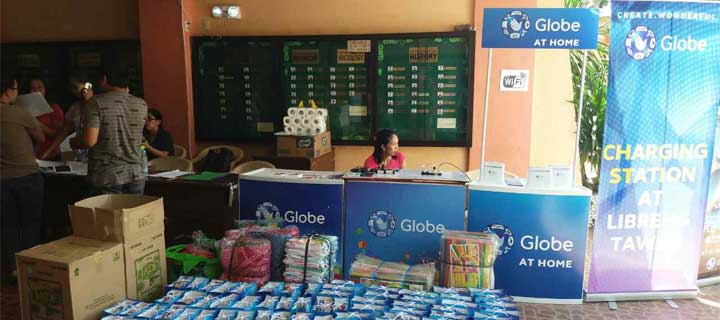 Globe operates relief drive for displaced Marawi residents