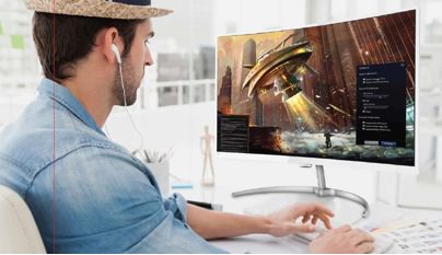 Philips Curved Monitor for Gaming