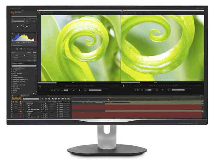 Philips Monitor, Ultra Wide Color Accuracy, Philips 328P6VJEB