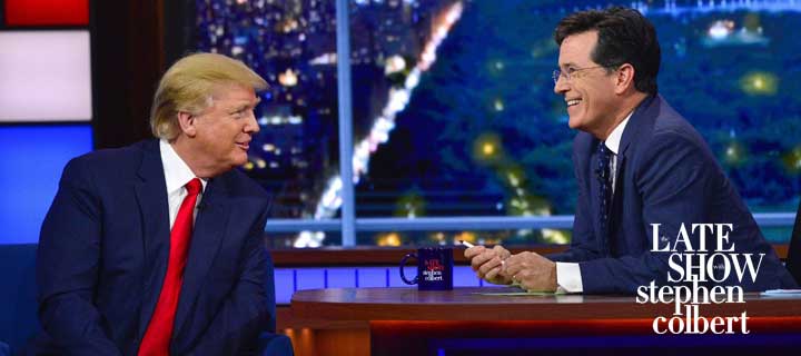 When the Political Turns Comical: How top statesmen met their match with Stephen Colbert