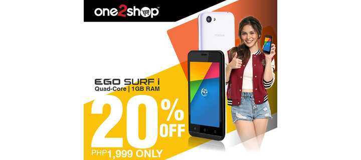 Torque Mobile EGO Surf i only P1999 from July 22 to 23