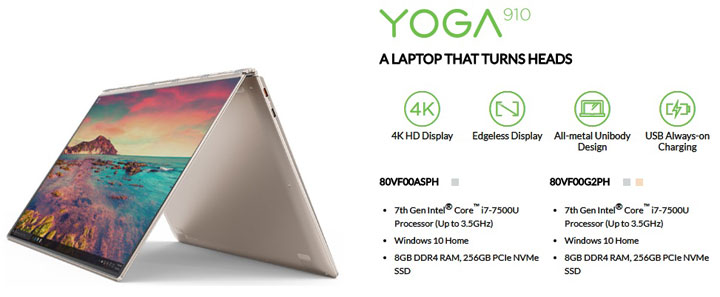 Lenovo Yoga 910