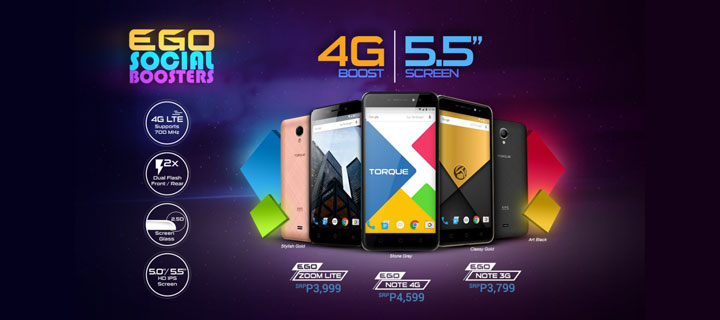 TORQUE launches sub-P5k phones bundled with Smart LTE SIM – the Note 4G, Note 3G, and Zoom Lite