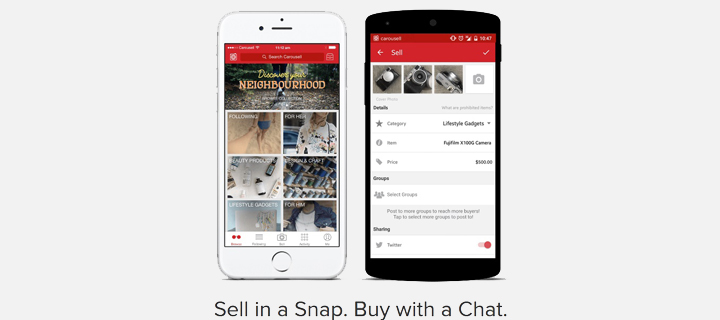 Declutter your home and your mind by selling pre-loved items on Carousell