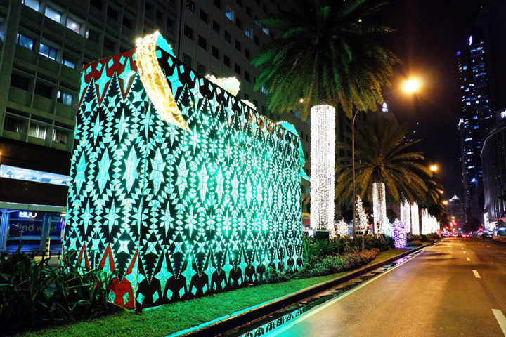 Ayala Avenue is “woven” with light – 2017 Makati Christmas lighting draws from intricate patterns from Luzon, Visayas, and Mindanao