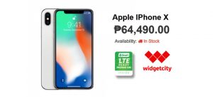 iPhone X price Philippines, iPhone X price Widget City
