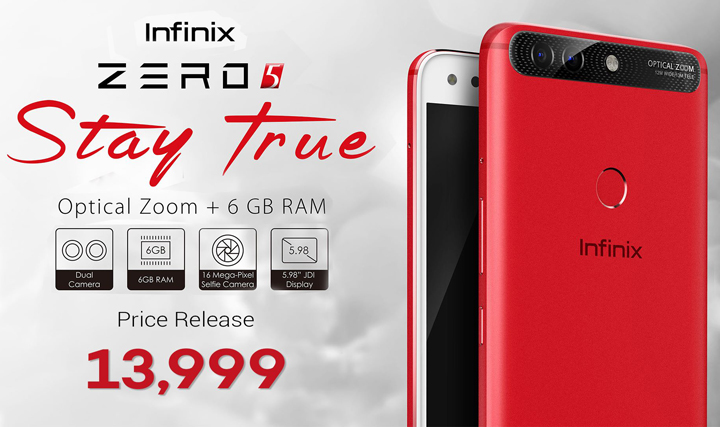Infinix Zero 5 price, Infinix Zero 5 specs, Infinix Zero 5 Philippines