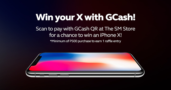GCash to raffle off 10 iPhone X for The SM Store shoppers