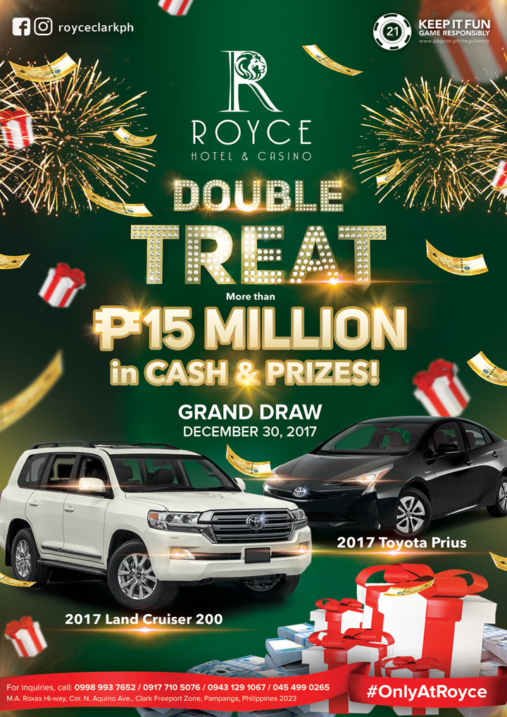Royce Hotel & Casino Holiday of Surprises