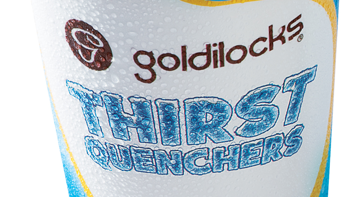 Beath the Heat with Goldilocks Saba con Hielo Thirst Quencher