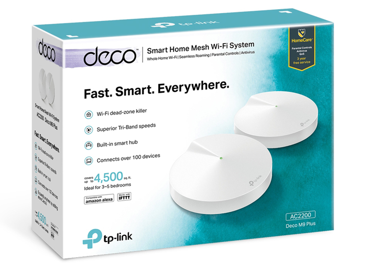 AC2200 Smart Home Mesh Wi-Fi Deco M9 price, AC2200 Smart Home Mesh Wi-Fi Deco M9 specs, AC2200 Smart Home Mesh Wi-Fi Deco M9 review