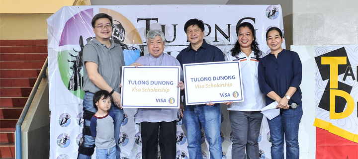 Visa Philippines and Ateneo Partner to Award a Second Tulong Dunong Scholar