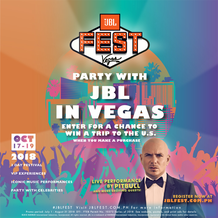 Discover true and pure sound at the JBL Fest 2018 in Las Vegas, Nevada, USA
