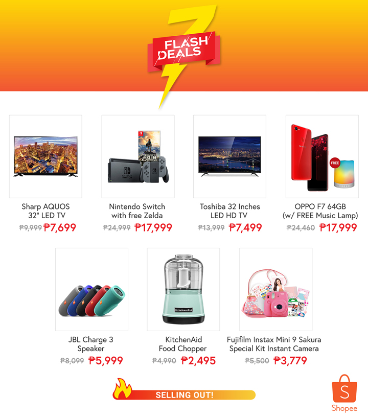 Shopee celebrates Orange Day from July 13 to 15 with a bumper flash sale, featuring up to 90% discounts on various products and free shipping for 24 hours.