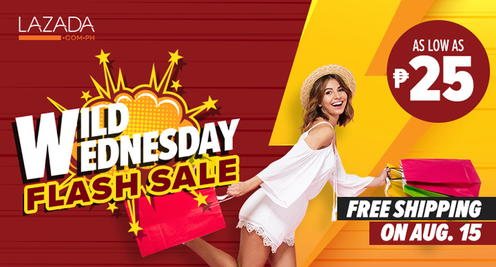 Lazada Wild Wednesday: Flash Sale like no other!