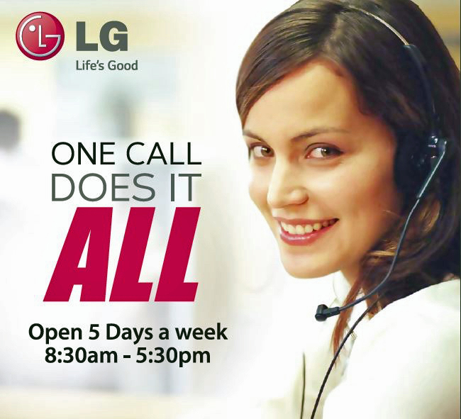 Pleasing the customer goes beyond the completion of the sale. At LG, customer service means providing dedicated support through digital and traditional means.