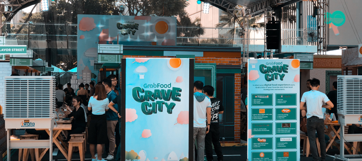 GrabFood Celebrates Official Launch in Metro Manila  with Crave City