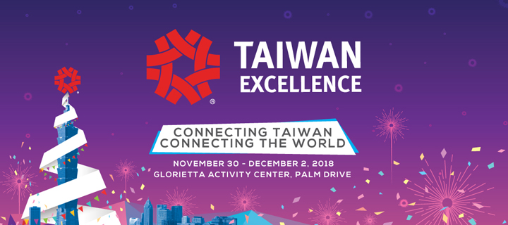 Christmas Gift Ideas for all at the  2018 Taiwan Excellence Experience Zone