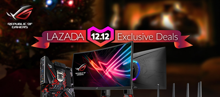 ASUS Republic of Gamers Joins Lazada 12.12 Campaign