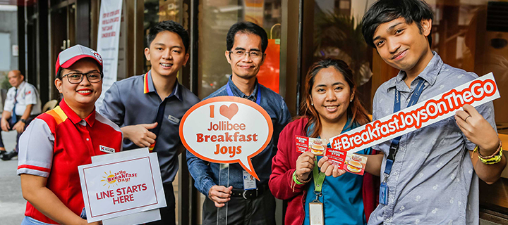 Jollibee celebrates Jolly Breakfast Day with free Bacon, Egg, & Cheese Sandwiches