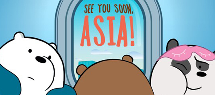 Cartoon Network’s We Bare Bears are Coming to Asia!