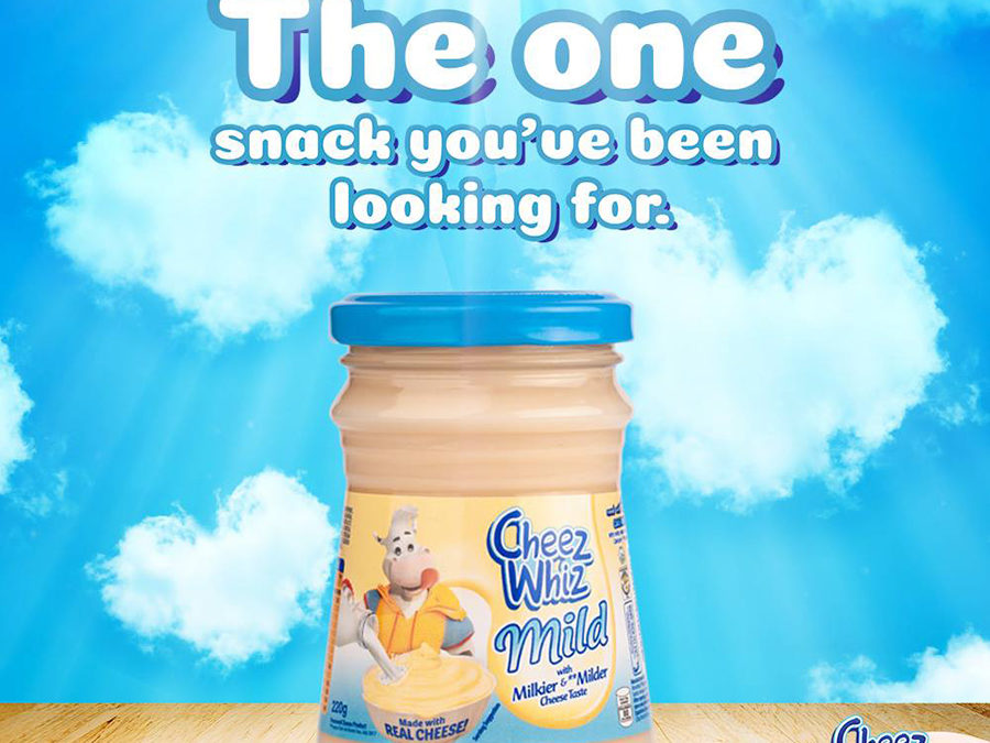 Your favorite spread launches the milder and milkier Cheez Whiz Mild