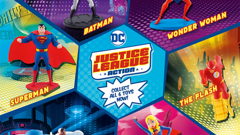 Save the Day with Jollibee’s Justice League Kiddie Meal Toys