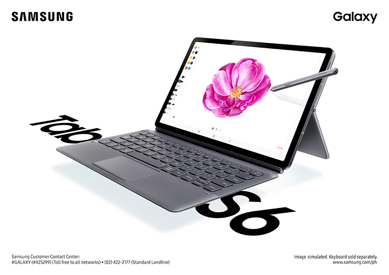 SAMSUNG Galaxy Tab S6, the powerful tablet that lets you create without boundaries, now in stores!