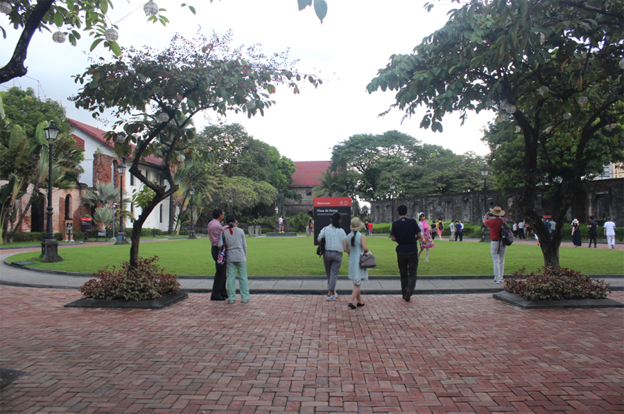 Inside Fort Santiago