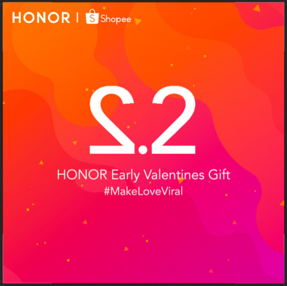 HONOR Unravels Early Valentines Gift for You