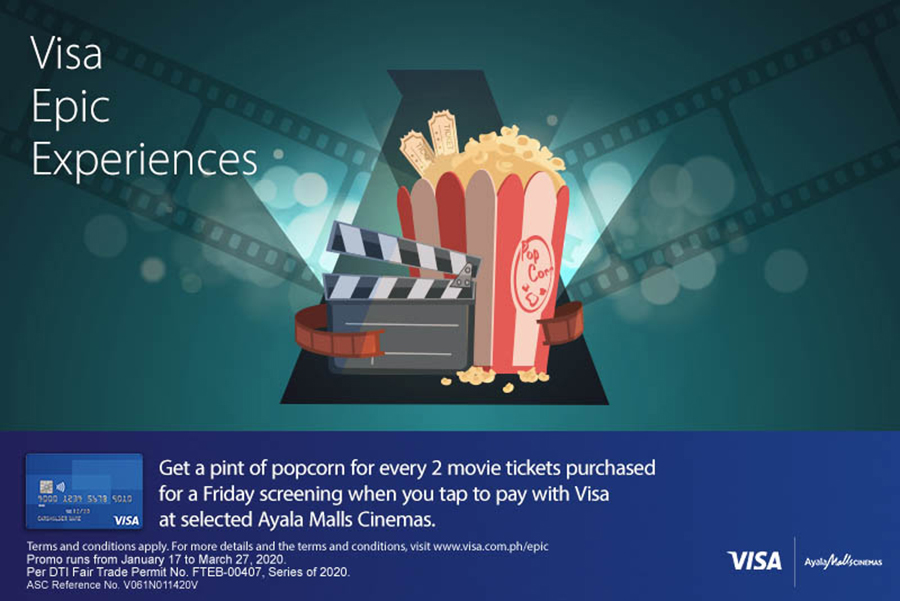Visa and Ayala Malls Cinemas Announce Contactless Acceptance in the Philippines