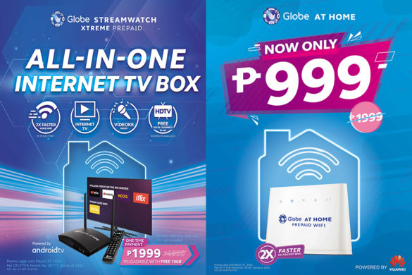 Your Favorite Globe at Home Prepaid Devices Are Now More Affordable Than Ever!