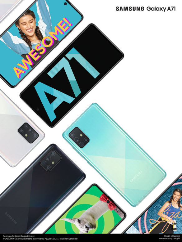 Discover Awesome With the SAMSUNG Galaxy a71, Now Available Nationwide