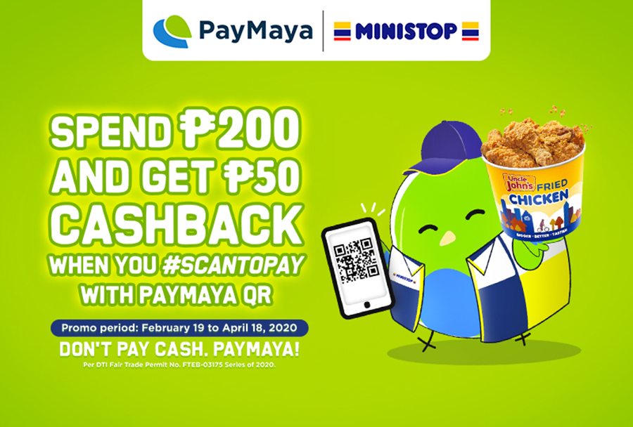 PayMaya Preferred: Get Quick Treats and Sweet Deals When You Use PayMaya QR at Ministop