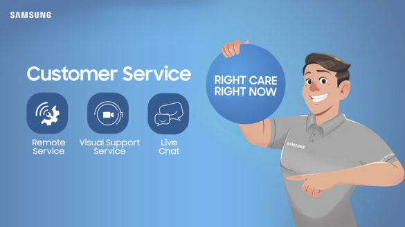 Right Care, Right Now: Samsung's Innovative Customer Service Is Always Ready When Needed