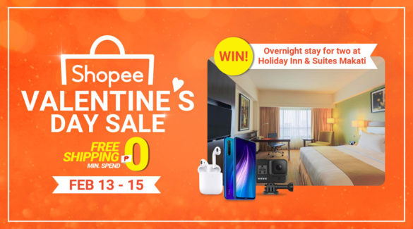 Shopee Celebrates Love this Valentine’s Day with up to 90% Off Deals and a Staycation For Two