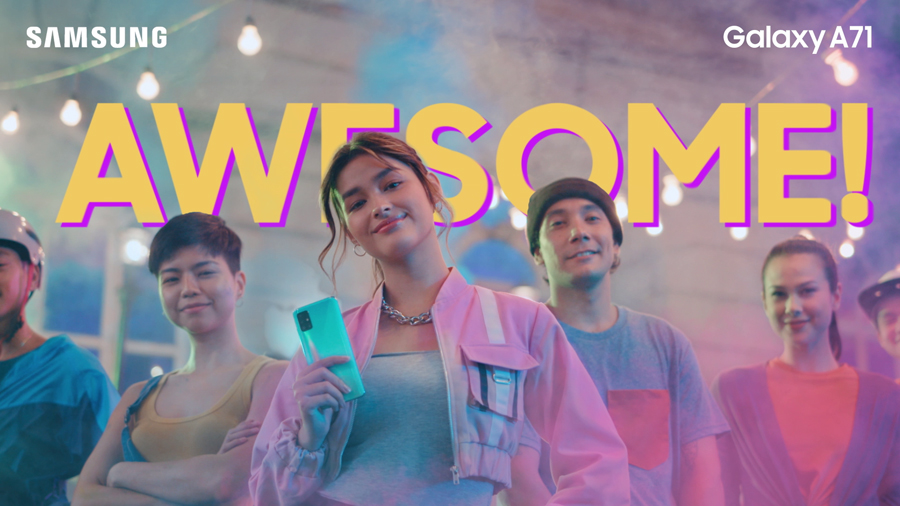 Liza Soberano Encourages Gen Z to “Discover Their Awesome” With the New SAMSUNG Galaxy A71