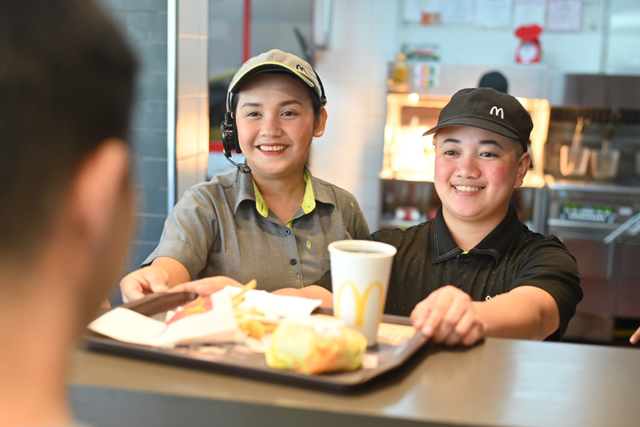 All-Women Teams Run McDonald’s Stores in the Philippines for International Women Day