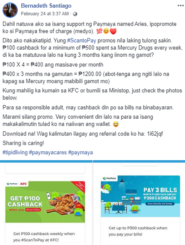 See How These PayMaya Users Got More Than p1,000 Cashback When They Paid Like Kathryn and Daniel!