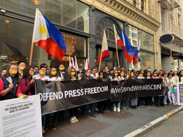 Fil-Am Activists Rally Nationwide to Show Support for ABS-CBN Amid Shutdown Threats