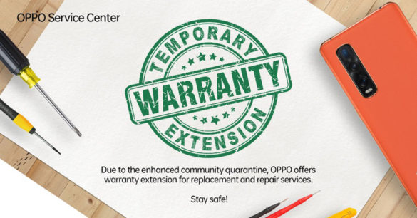 OPPO Implements Extended Terms and Service Warranty Amidst COVID-19 Pandemic