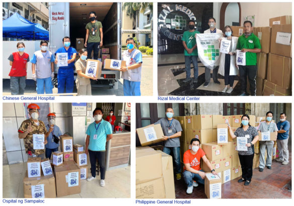 SM Distributes PPEs and Medical Supplies to over 50 Hospitals Nationwide