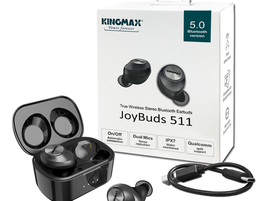 KINGMAX Launched TWS Bluetooth Earbuds JoyBuds511  With Dual Microphones and CVC Noise Reduction Technology