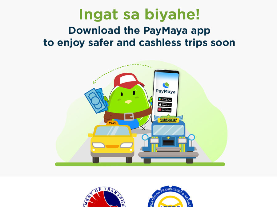 DOTR, LTFRB and PayMaya to Provide PUV Drivers With Cashless Payments, Additional Livelihood