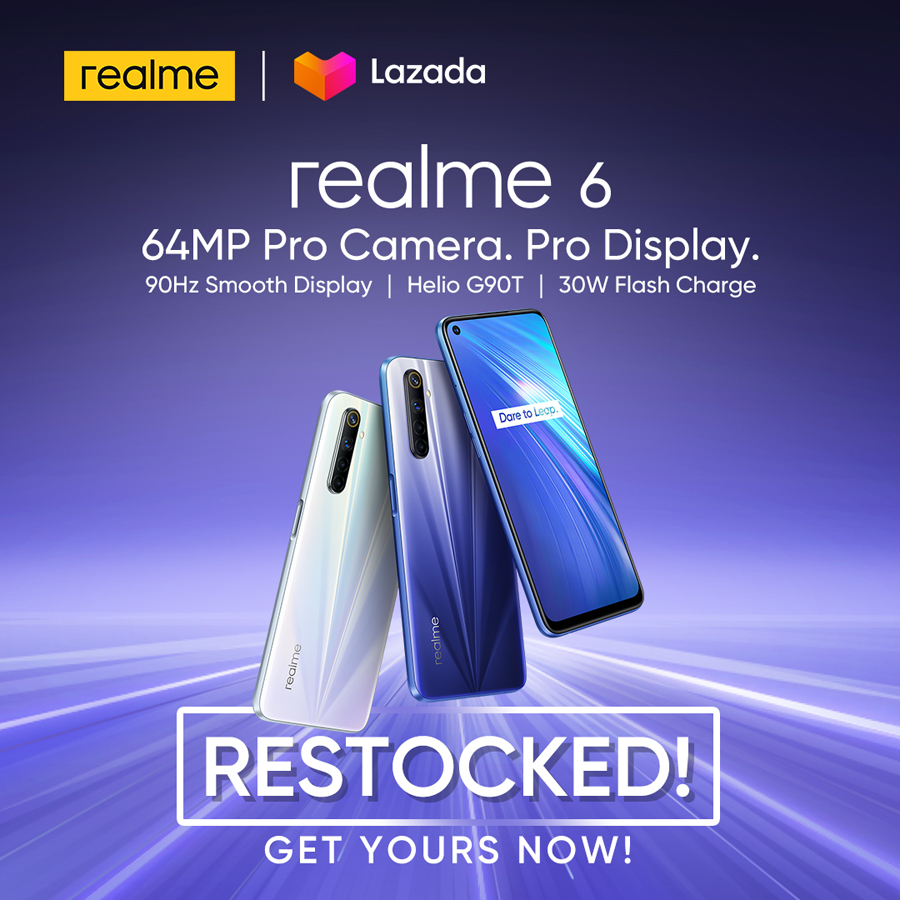 Realme Philippines Marks Another Successful Launch With Sold out Realme 6 and 6 Pro in Just 10 Minutes