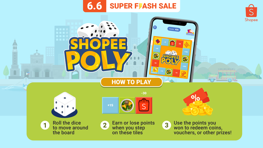 Play Hard & Win Big: Shopee 6.6 Super Flash Sale is Here with New In-App Games to Enjoy